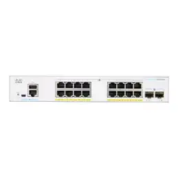 Cisco Business 350 Series CBS350-16P-2G - Commutateur - C3 - Géré - 16 x 10 - 100 - 1000 (PoE+) + ... (CBS350-16P-2G-EU)_2